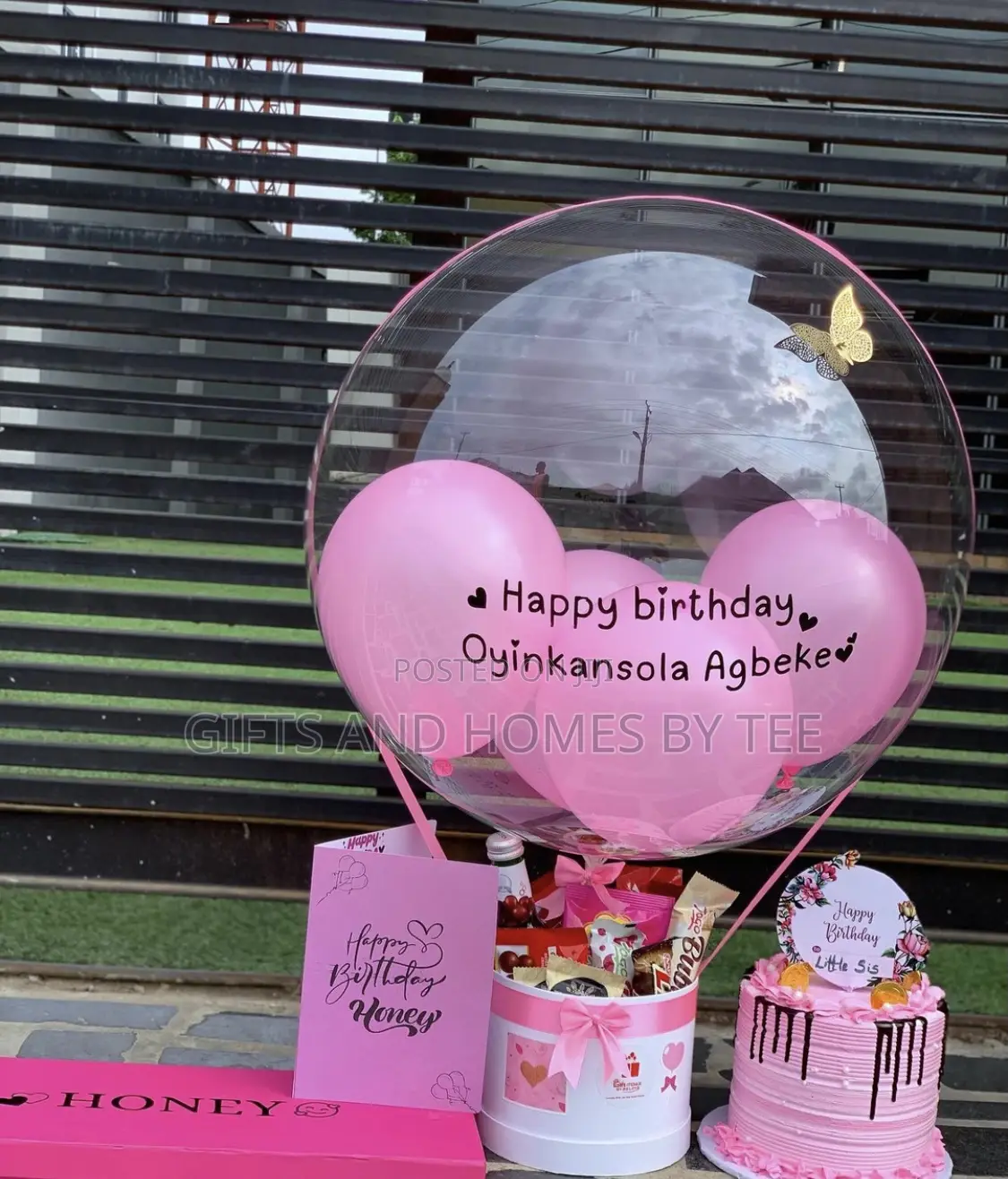 Pink Themed Present