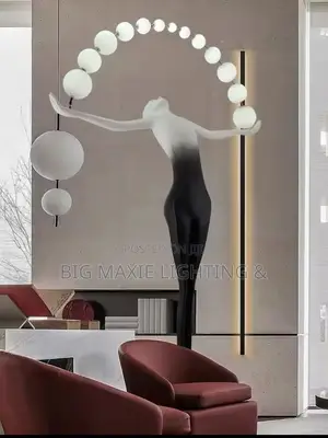 Human Art Sculpture LED Floor Lamp
