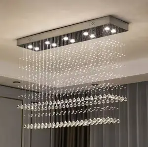 Modern Luxury Living Room/Dining Raindrops Chandelier Light