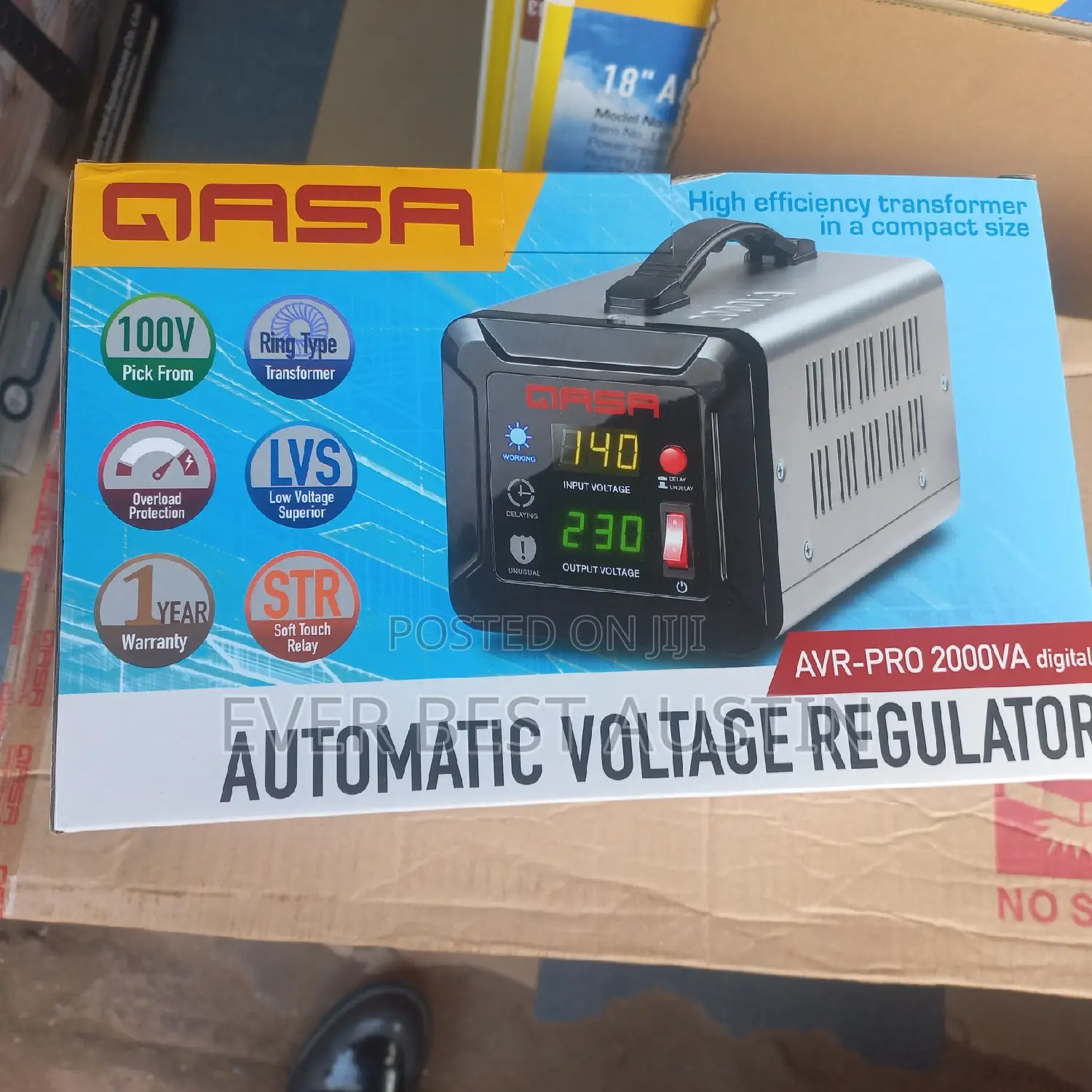 Qasa Digital 2000watts Stabilizer