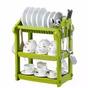 Wonder Home 3 Layer Durable Plastic Dish Rack