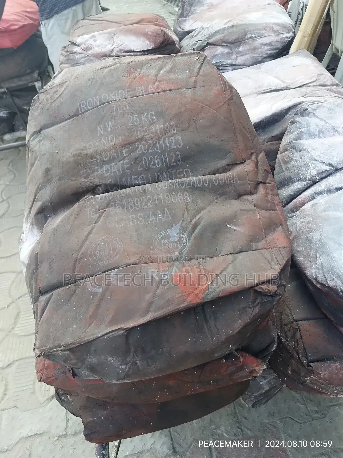 Original Black and Red Iron Oxide Pigment