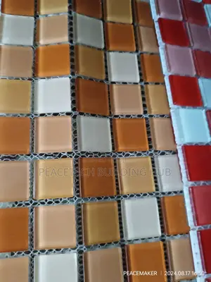 Brown Crystal Colours Mosaic Tiles