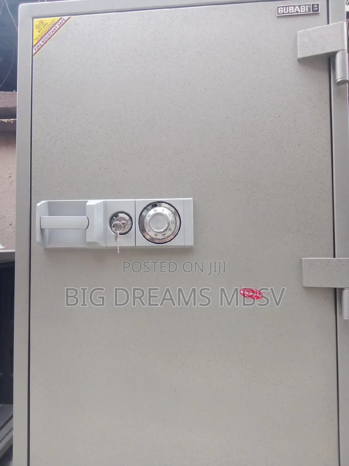GB (109) Manual Fireproof Safe