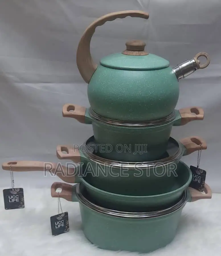 UCC LIFE Quality Induction Marble Cooking Pot