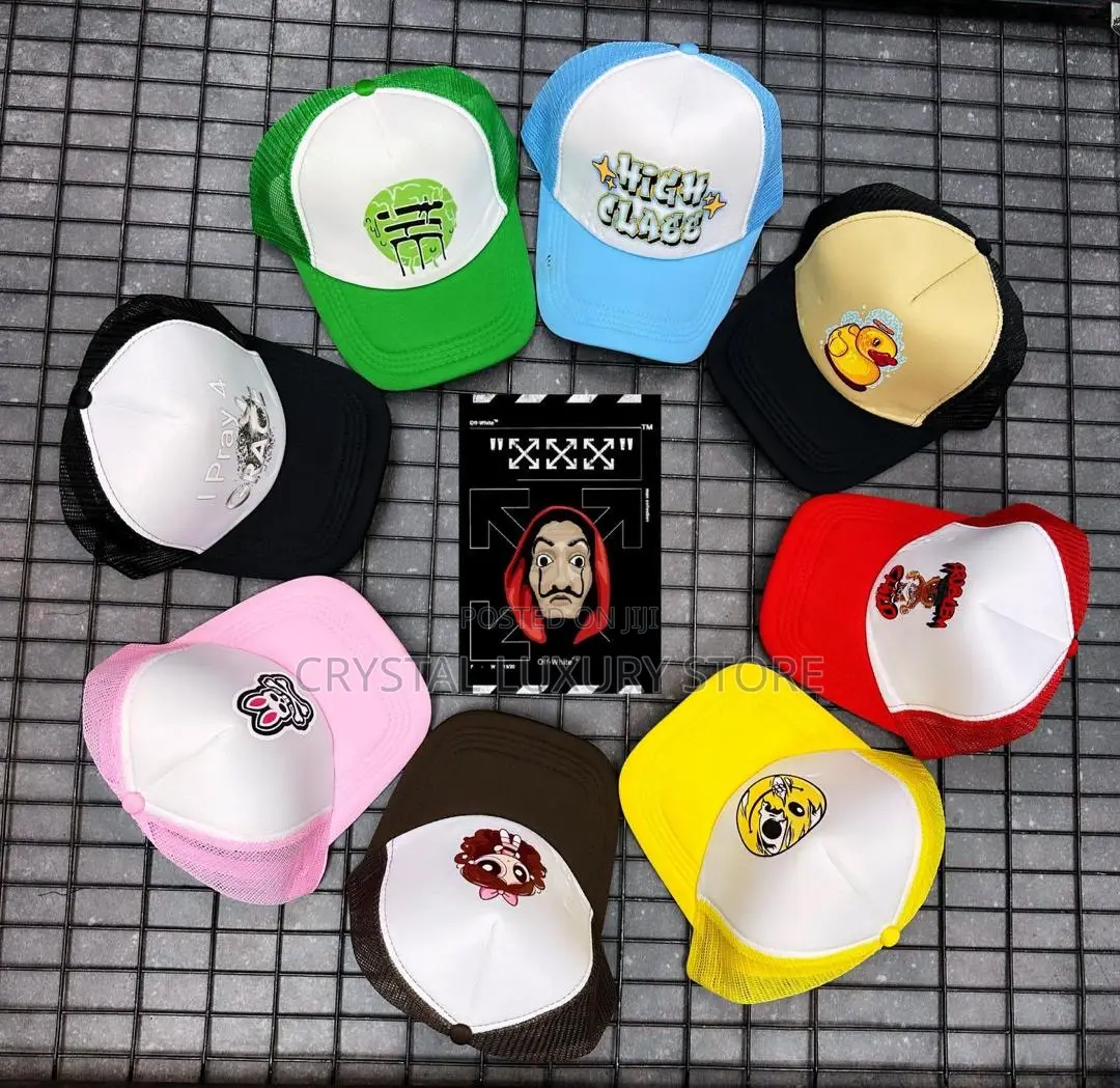 Top Quality Luxury Men Face Cap