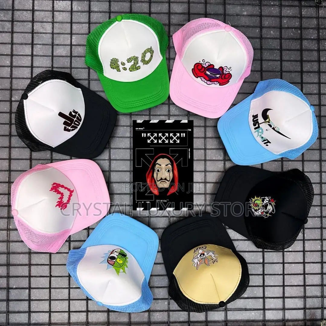 Top Quality Luxury Men Face Cap
