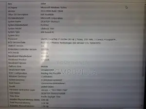 Laptop Fujitsu Lifebook T901 8GB Intel Core i7 HDD 320GB
