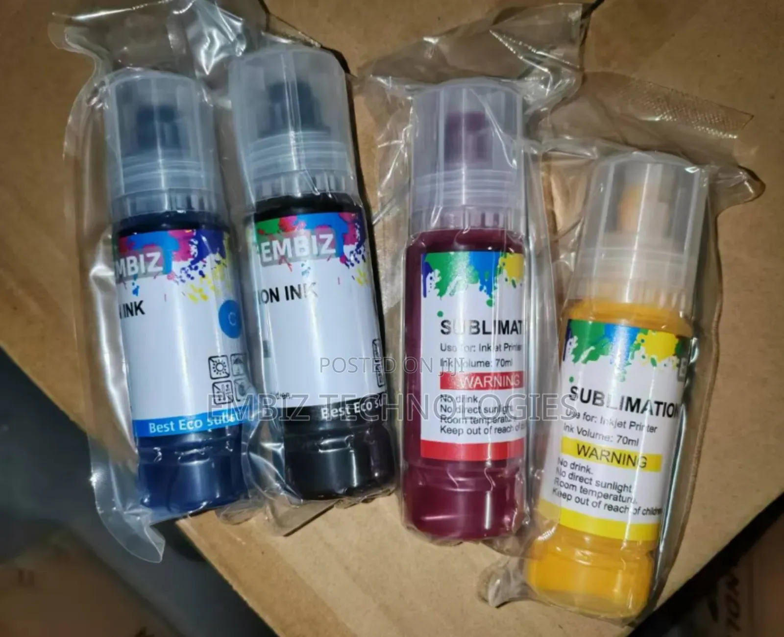 Epson Ecotank Sublimation Inks