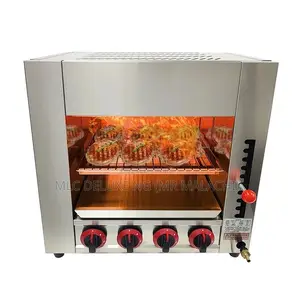 Smokeless Gas Kitchen Salamander Griller/Tabletop Grill Oven