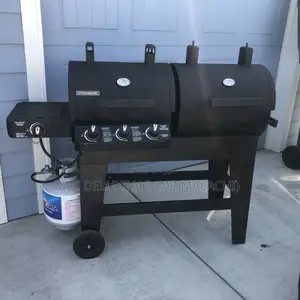 Drum Type)Combined Gas N Charcoal BBQ Grill/Outdoor Barbecue