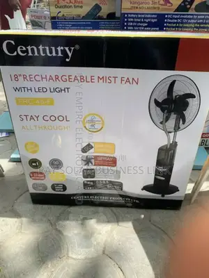 Rechargeable Mist Fan