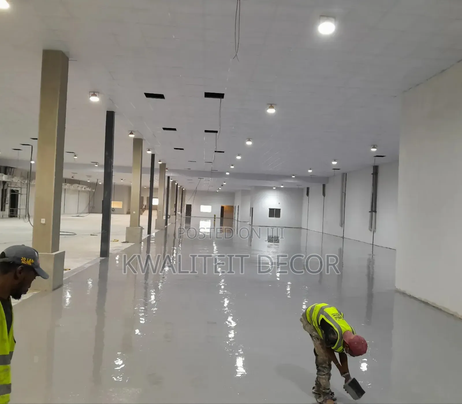 Production Area Epoxy Flooring Floor