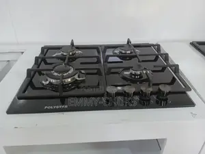 Modern in-Built Polystar 4 Burner Cooker