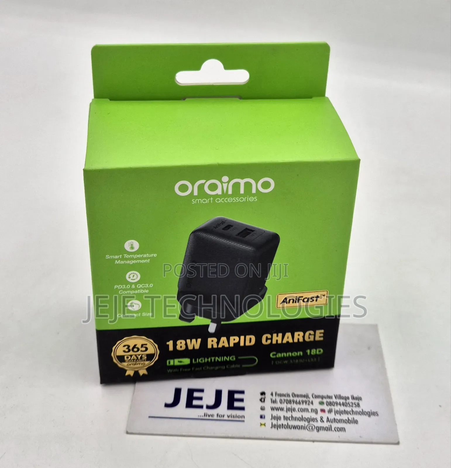Oraimo Cannon 18D OCW - 8183U + LS3