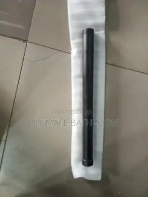 Black Extension Shower Pole
