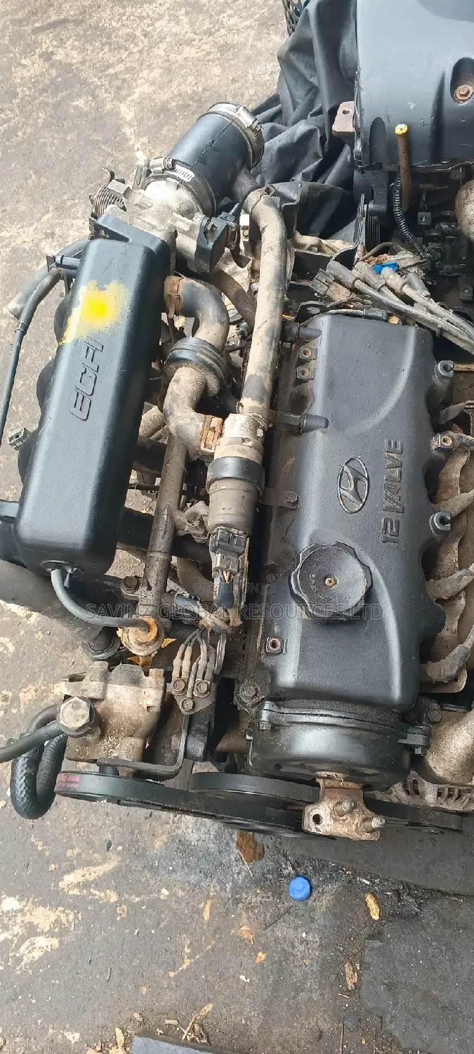 Hyundai Accent 03 Complete Engine
