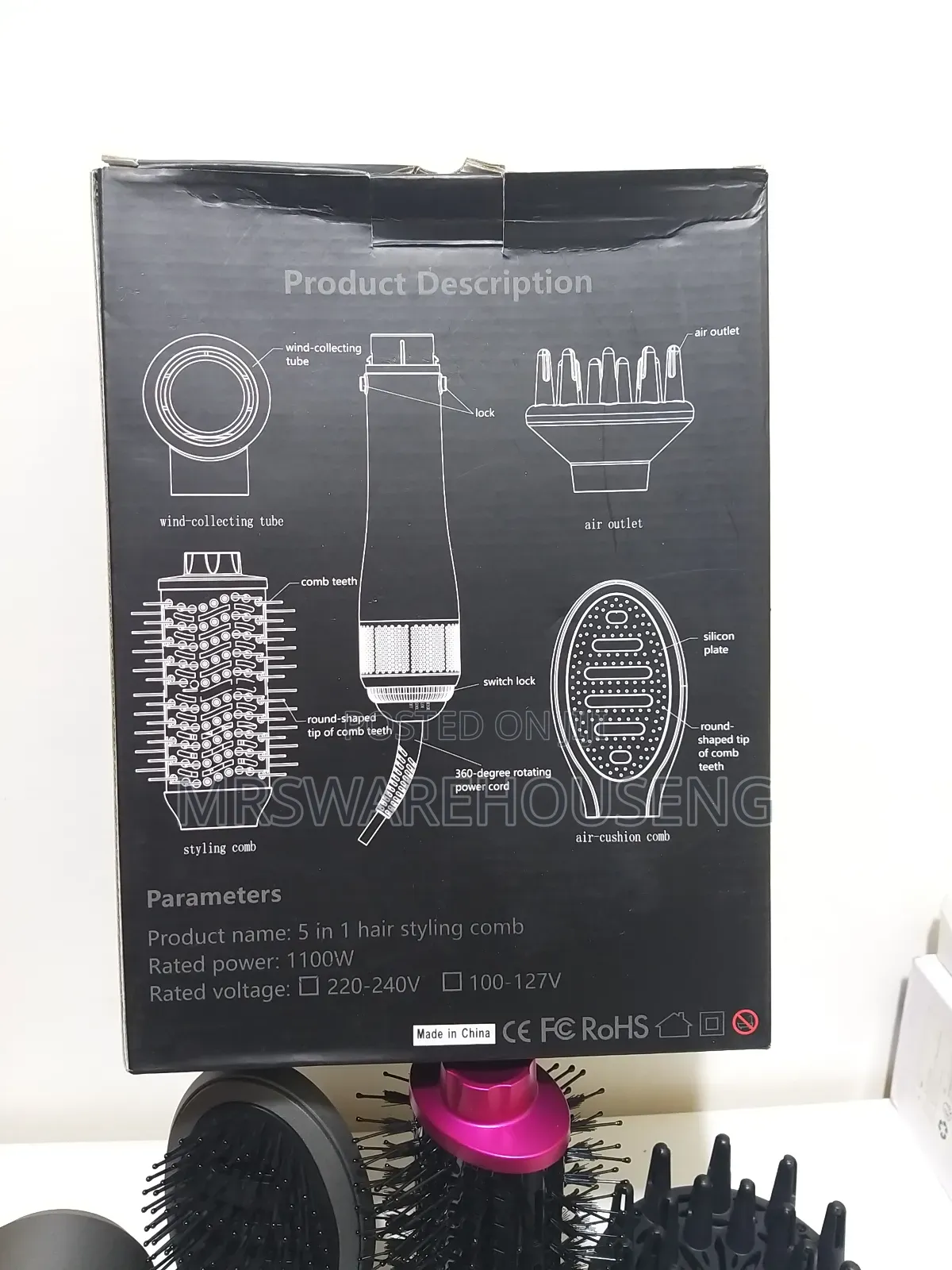 PRO BEAUTY Hair Dryer Brush Set