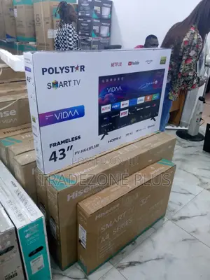 Polystar Android Smart Full HD TV Frameless