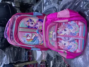 Children School Bag With Lunch Box