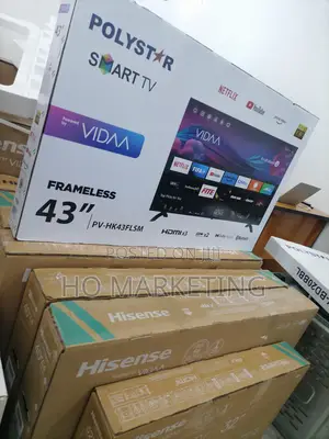 Best Frameless Polystar 43 Inches Smart TV