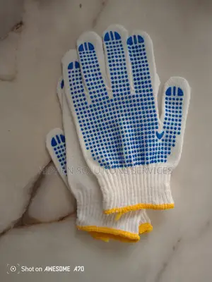 White Cotton Gloves For Dry Hands