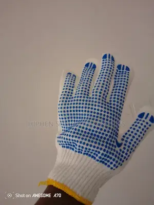 Industrial Cotton Safety Hand Gloves