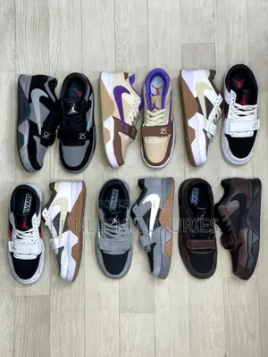 Original Travis Scott X Jordan Jumpman Cut the Check Sneaker