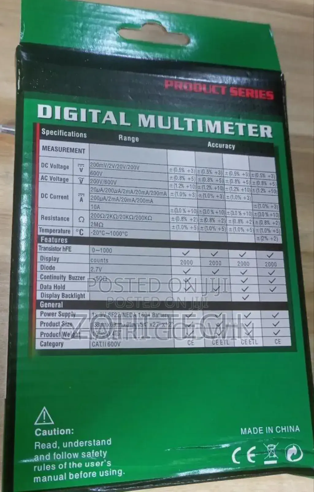 Digital Meter Data Hold Multi Meter