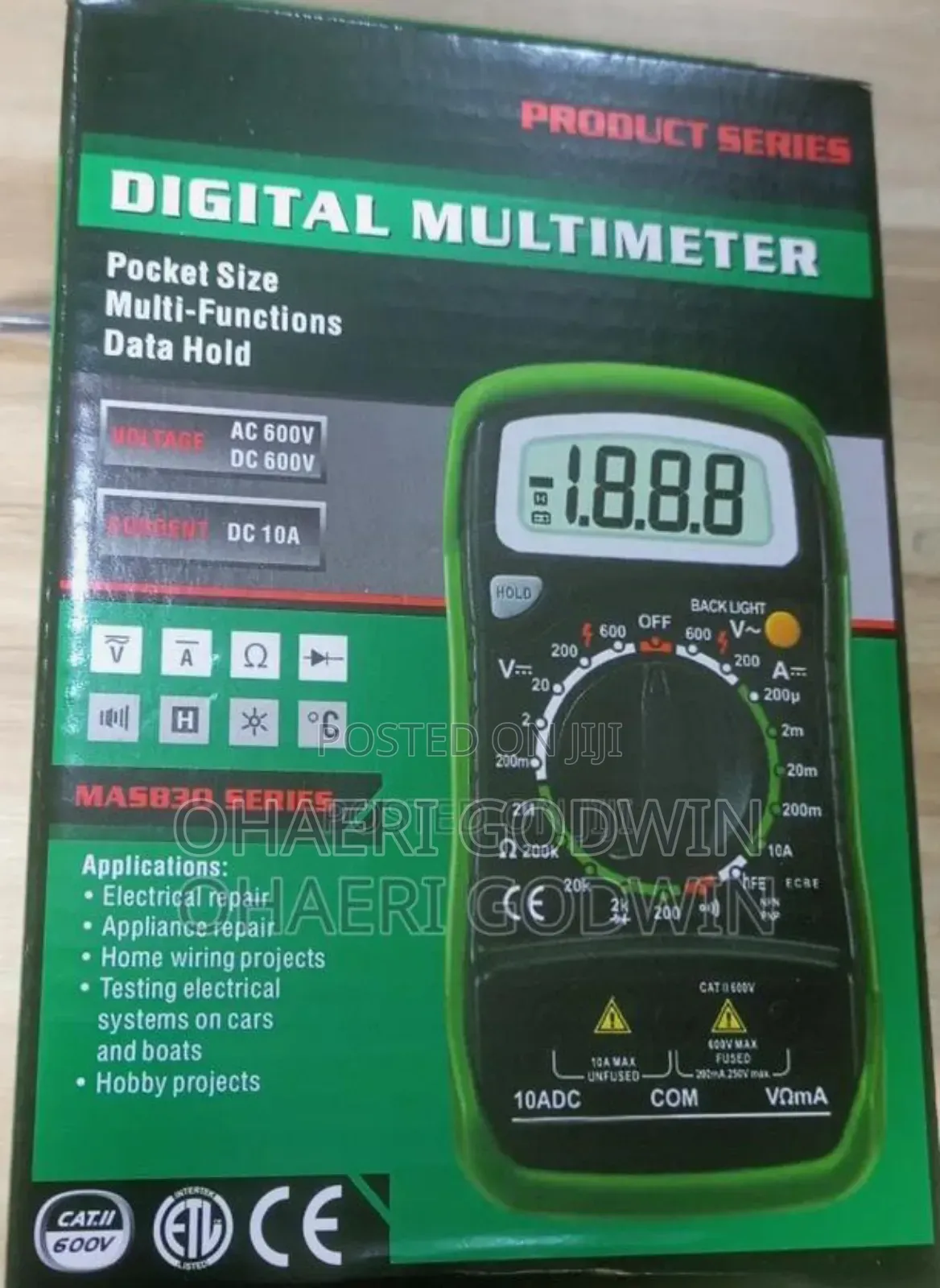 Digital Meter Data Hold Multi Meter