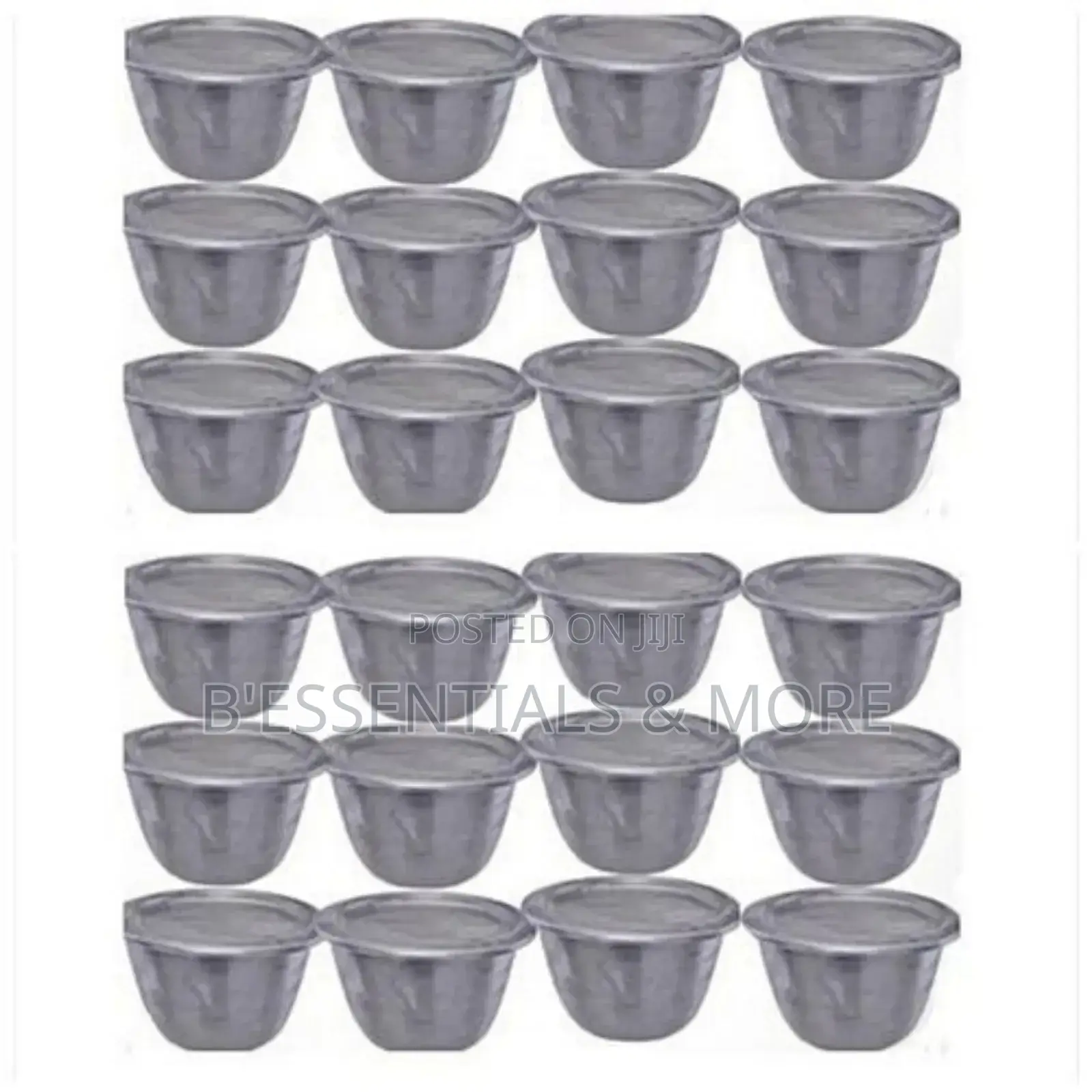 Aluminium Moi Moi Plates:12pcs