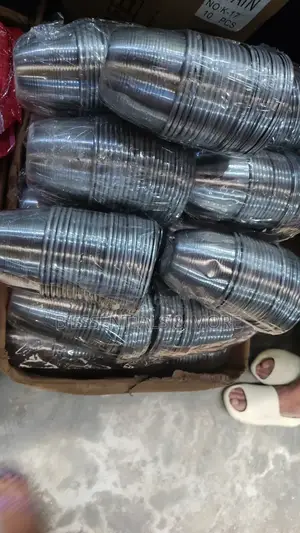 Aluminium Moi Moi Plates:12pcs