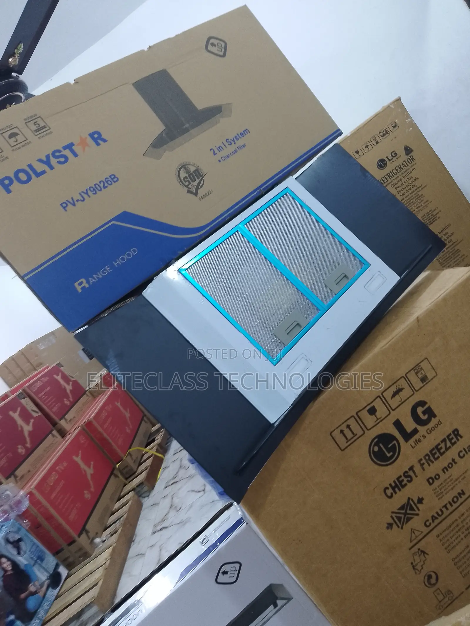 The Very Efficient Polystar Range Hood ''Pv-Jy9026b''