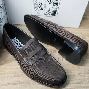 Original Moschino Loafers Available in Store
