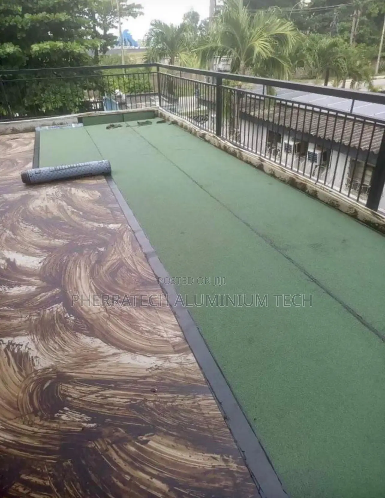 Mineral Bitumen Felt Installation