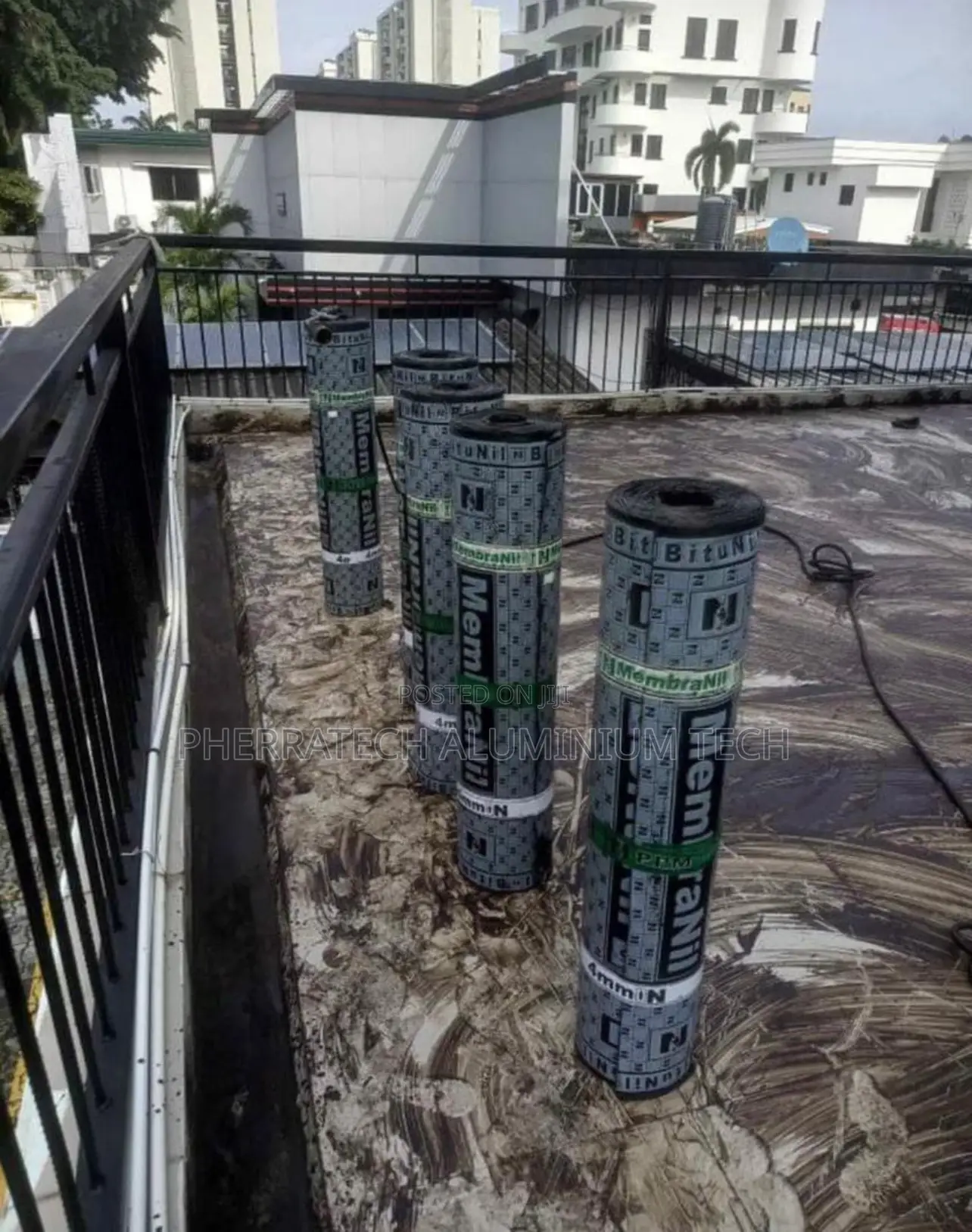 Mineral Bitumen Felt Installation