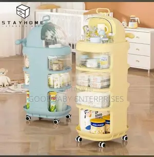 5 Layer Baby Trolley With Compartment
