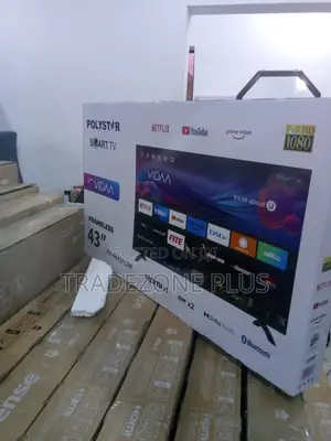 New Vidaa Powered Polystar 43" Smart TV PV-HK43FLSM