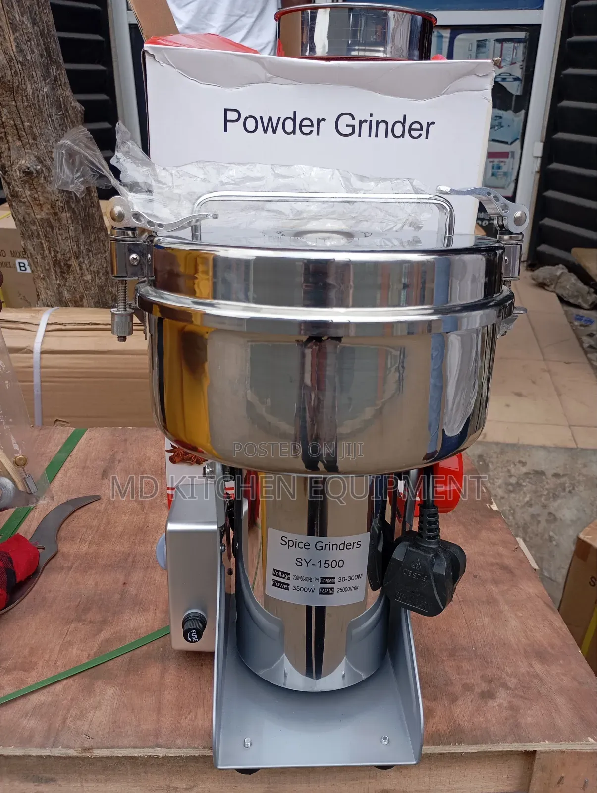 Stainless Spice Grinder Machine