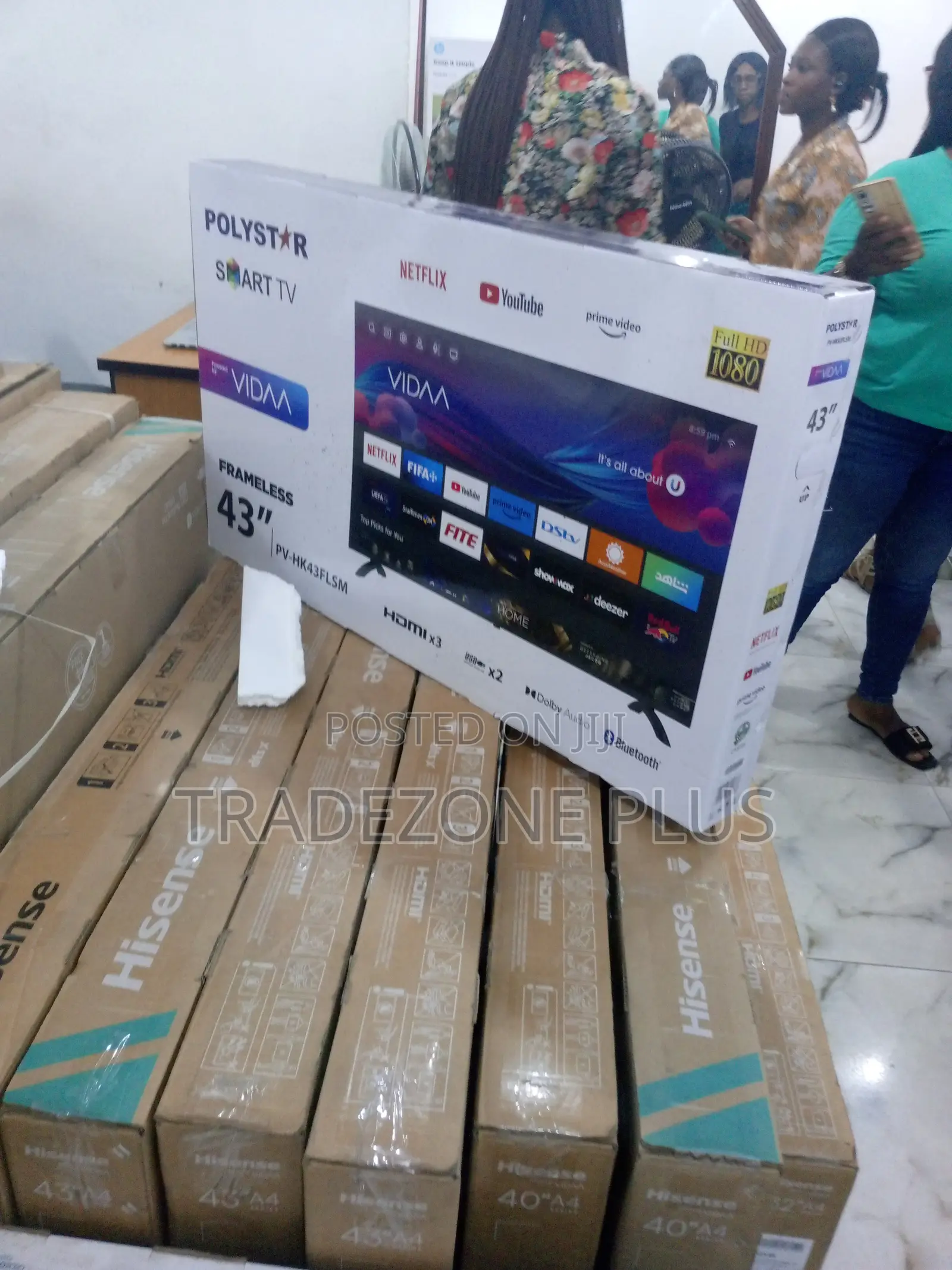 New Android Smart Full HD Frameless TV