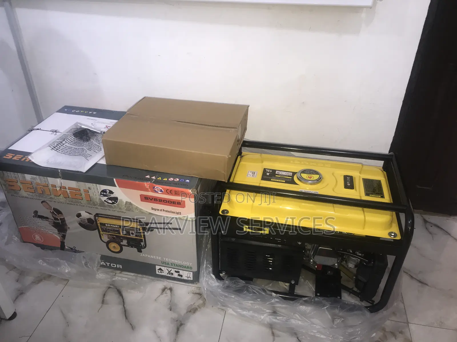 Fair Price Generator Senwei Automatic Generator-Sv6200e2
