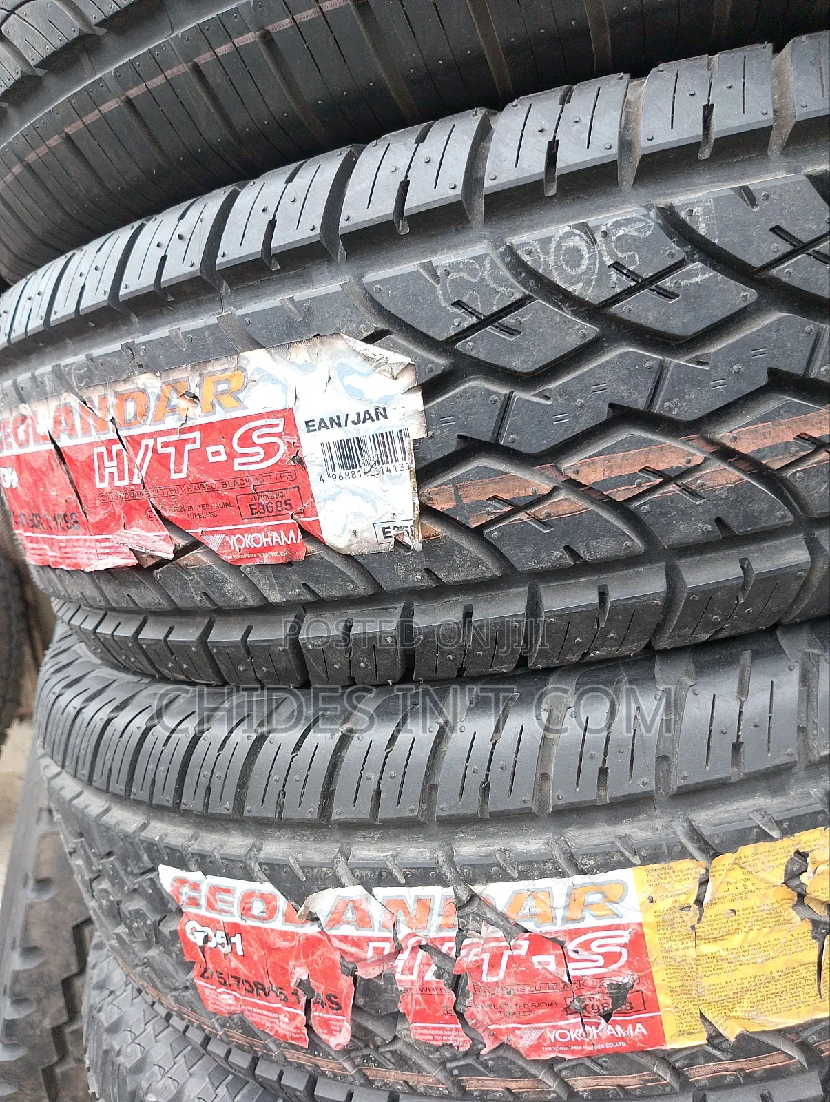 31x10/50r15 YOKOHAMA Tire Original in Lagos Island (Eko) Vehicle