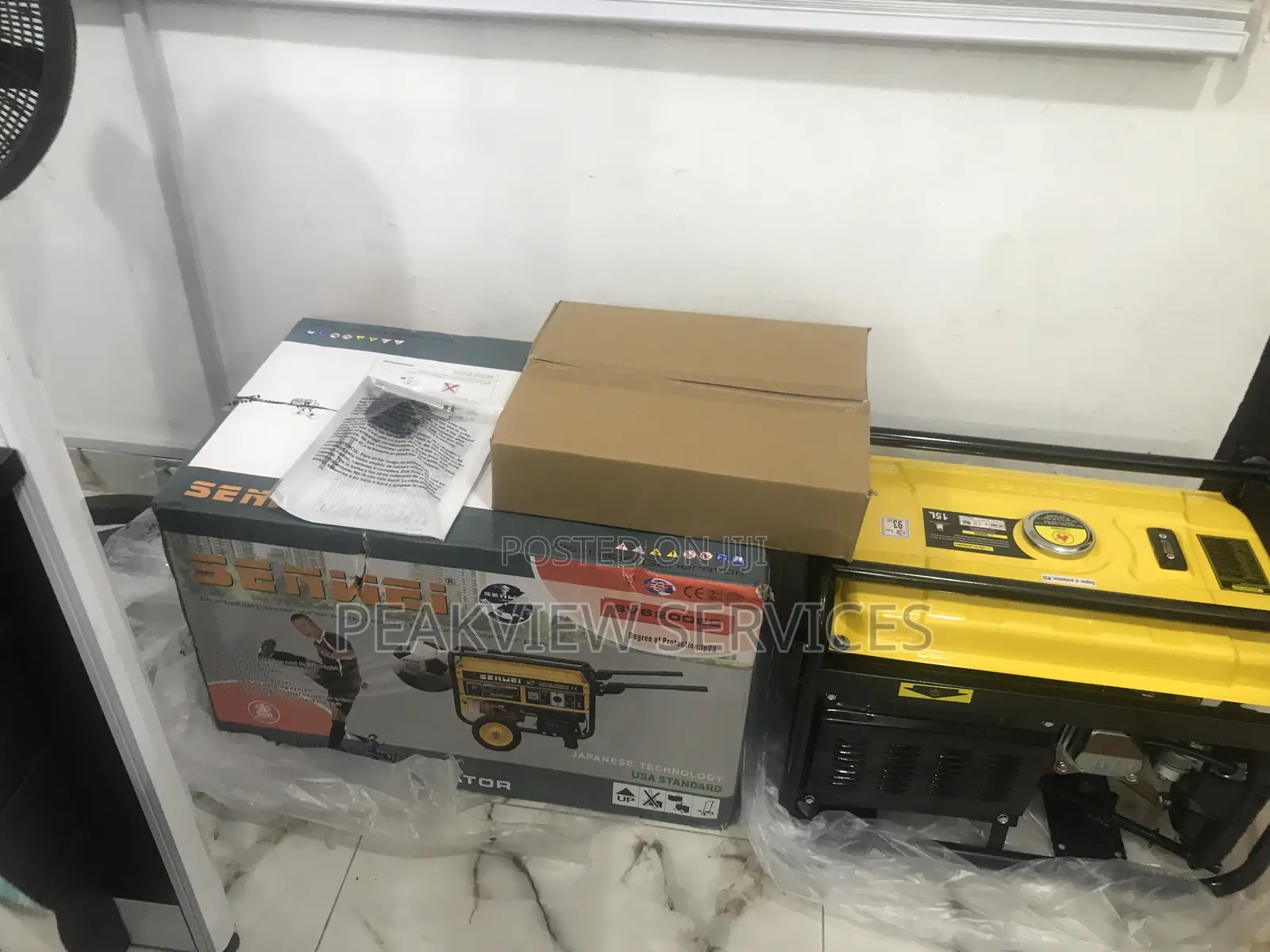Portable Generator Senwei Automatic Generator-Sv6200e2