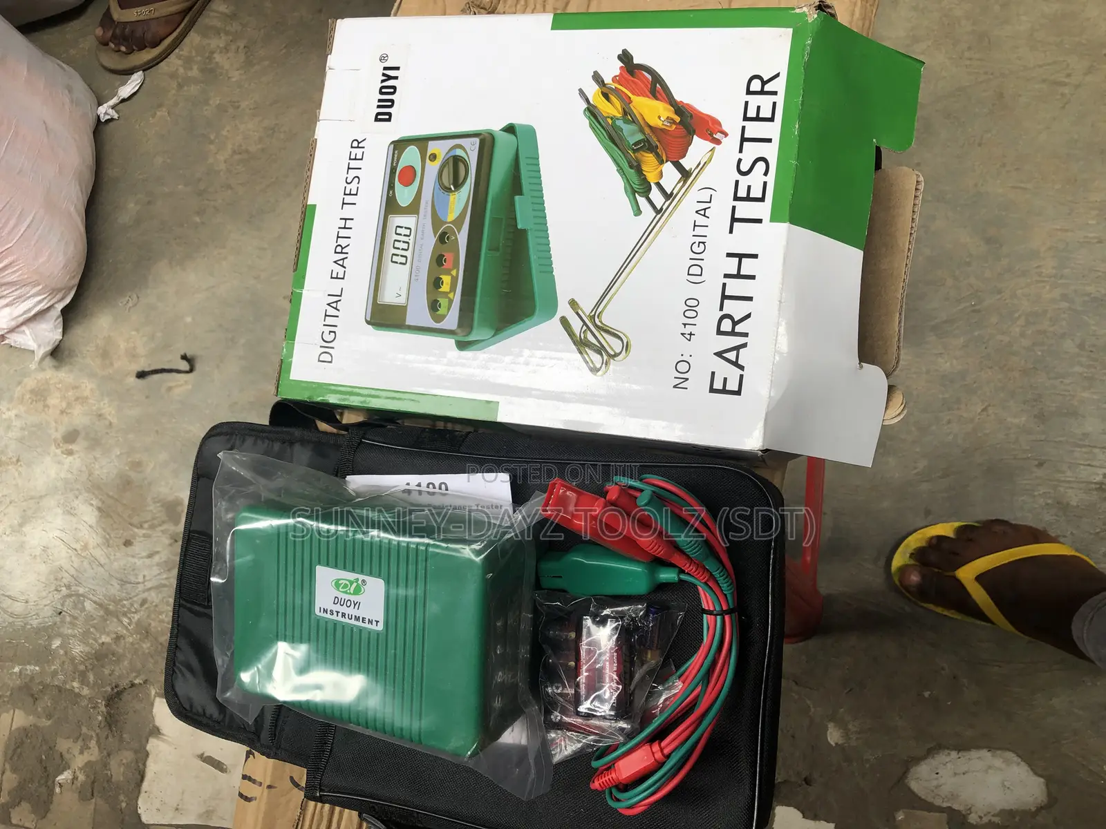 Digital Earth Tester