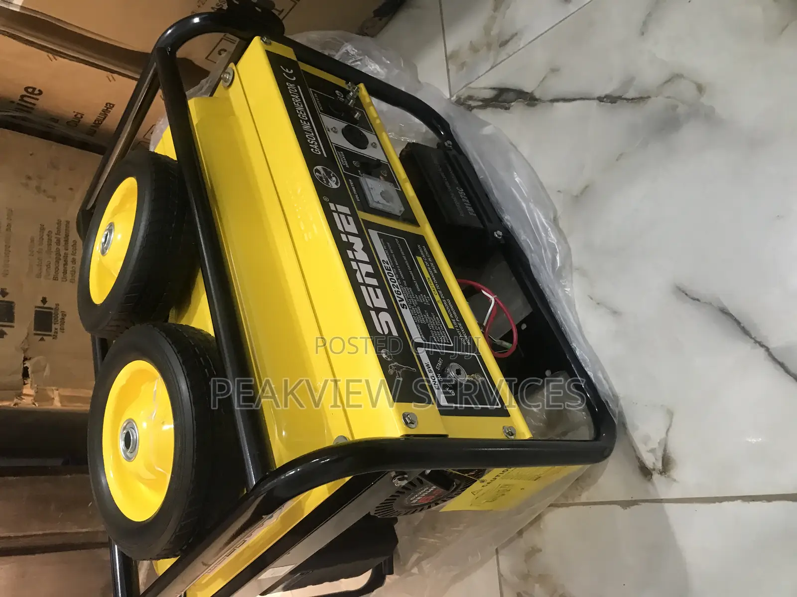 Heavy Load Generator Senwei Automatic Generator-Sv6200e2