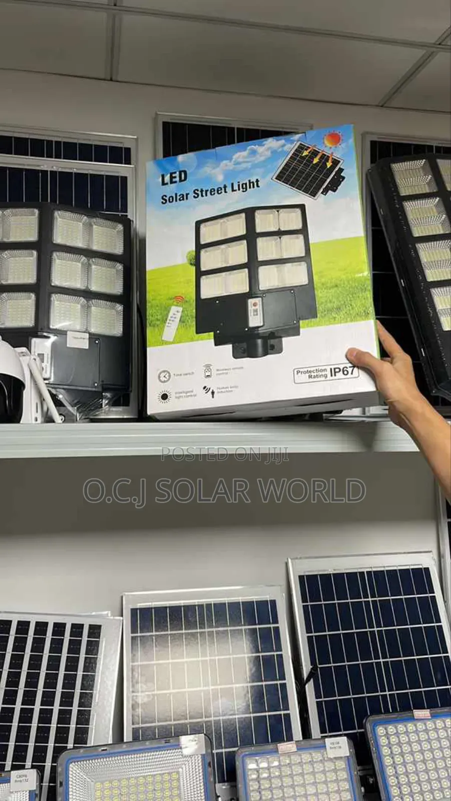 600watts Solar Street Light All in One