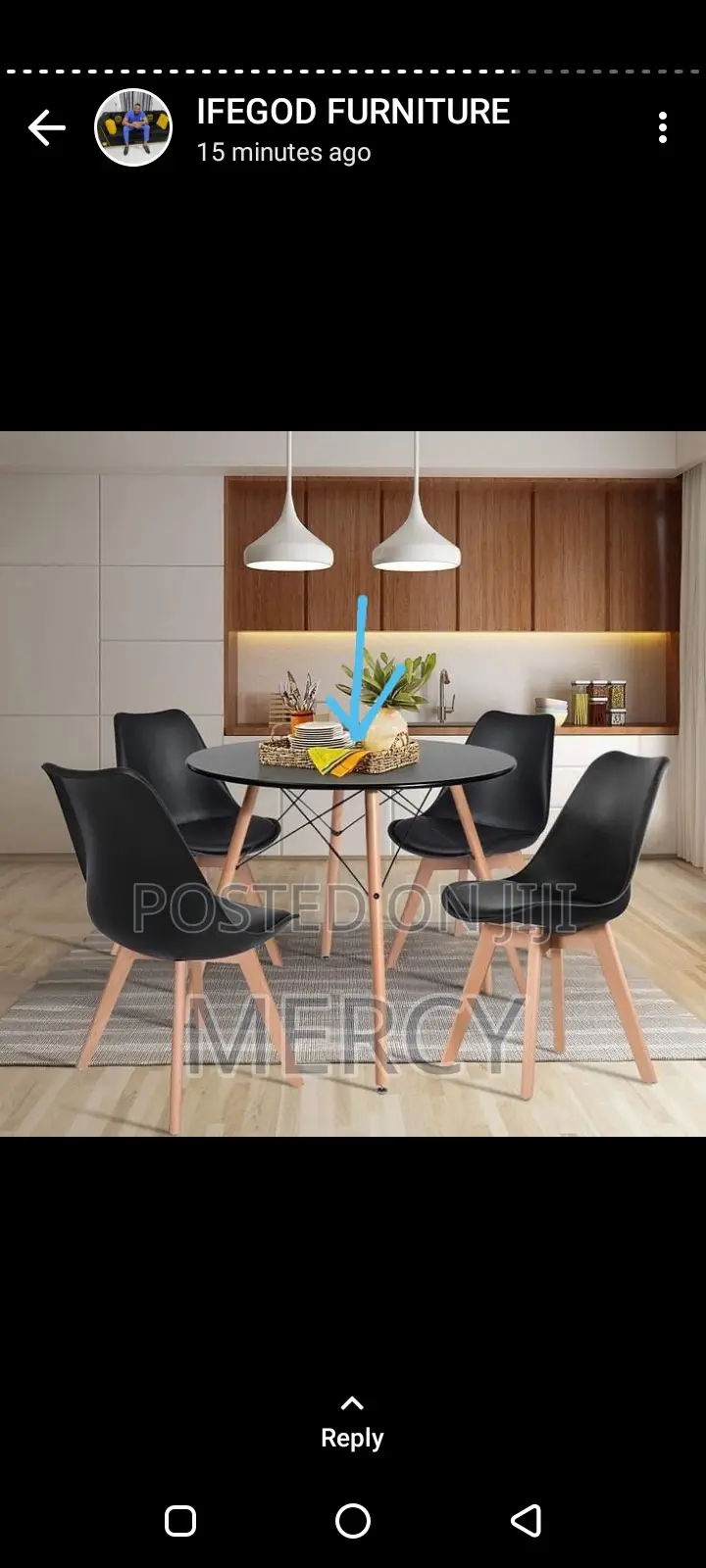 Wooden Restaurant Table and Chairs