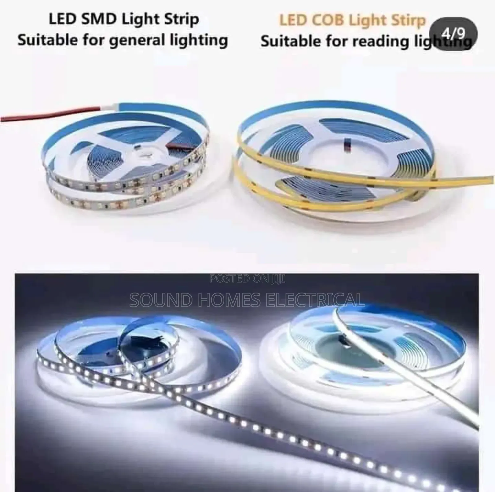 Cob and SMD Strip Lights
