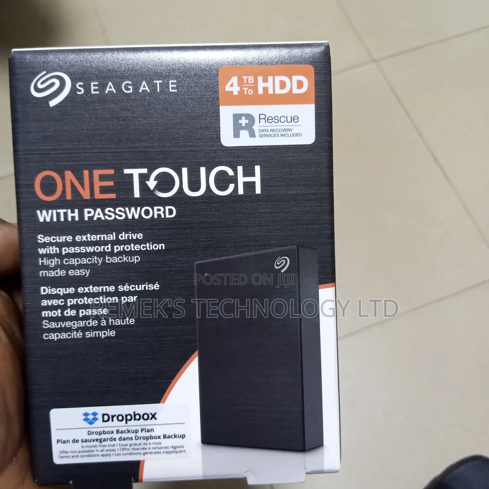 Seagate External Hard 4tb