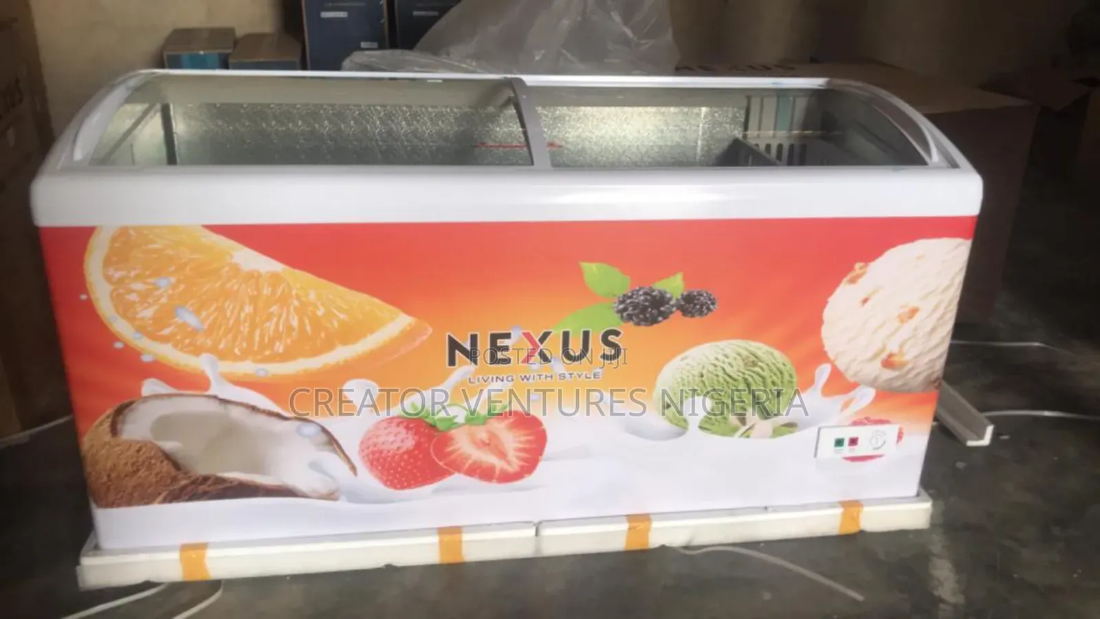 Nexus Show Case Display Deep Freezer ,Fast Blocking,Low Volt